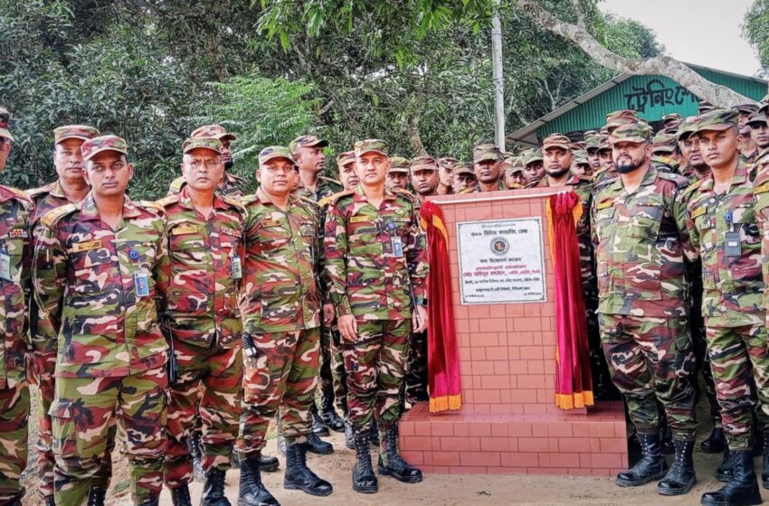  দীঘিনালা জোনের ফায়ারিং রেঞ্জের উদ্বোধন