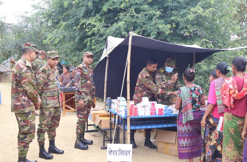  শান্তিচুক্তি দিবসে লক্ষ্মীছড়ি জোনের উদ্যোগে মানবিক সহায়তা এবং বিনামূল্যে চিকিৎসা সেবা