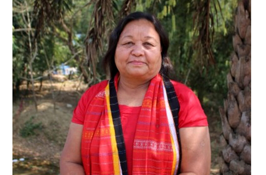 খাগড়াছড়ি পার্বত্য জেলা পরিষদের অস্থায়ী চেয়ারম্যান শেফালিকা ত্রিপুরা